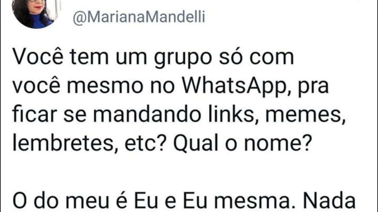 Grupo particular no WhatsApp - Humordido